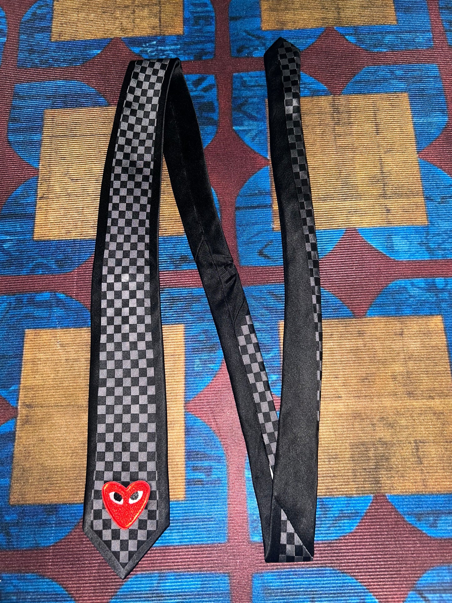 handmade vintage Rei Kawakubo tie