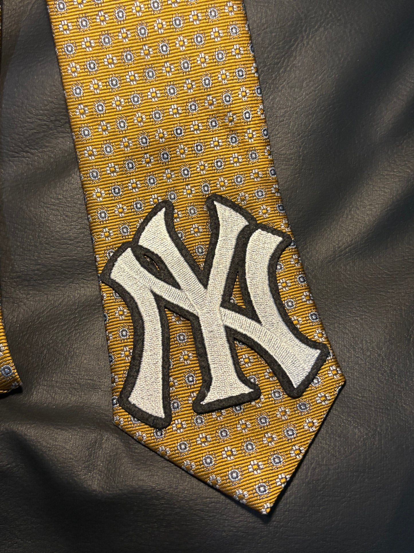 handmade vintage mlb newyankee tie