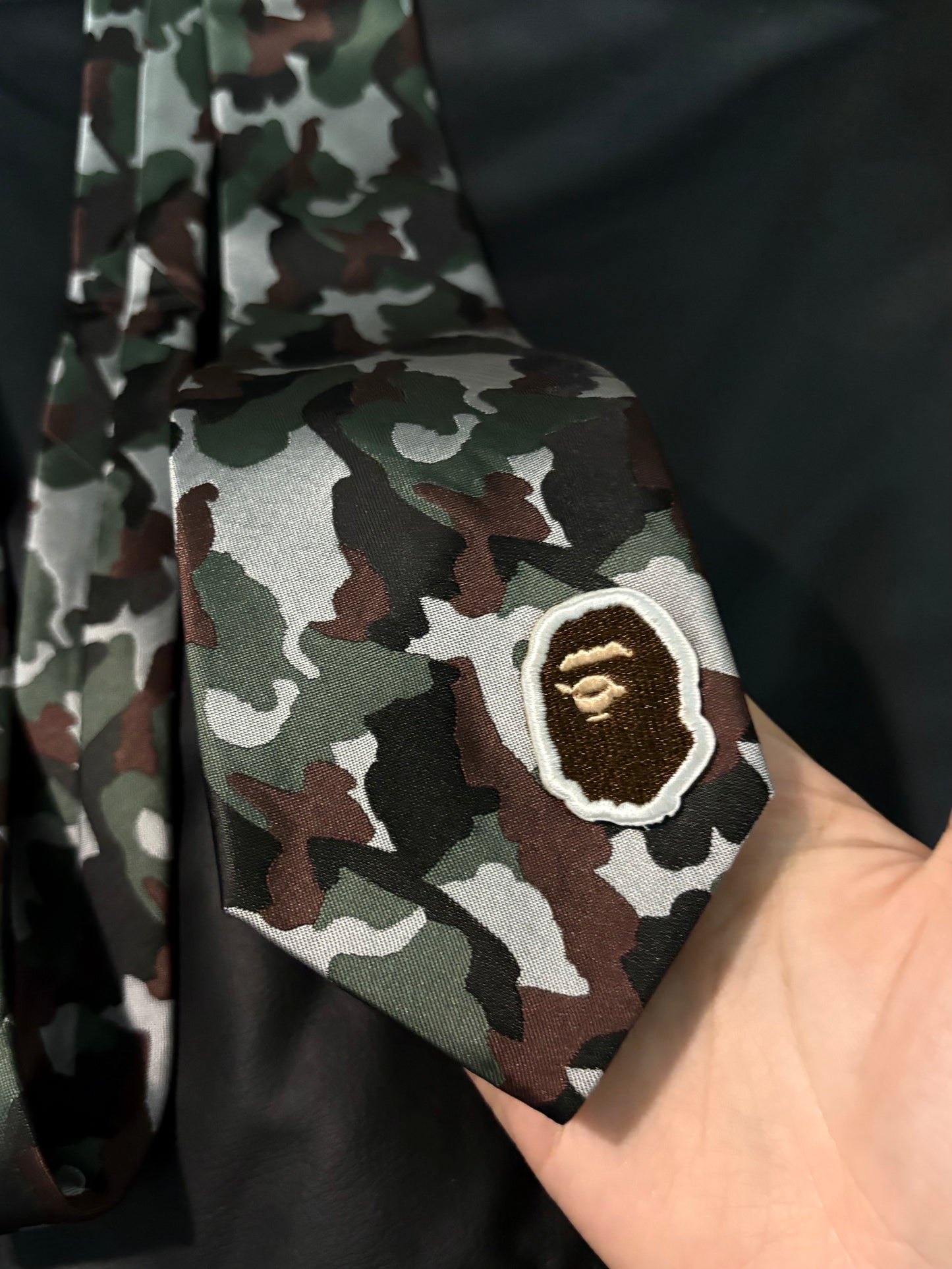 Handmade vintage bape tie