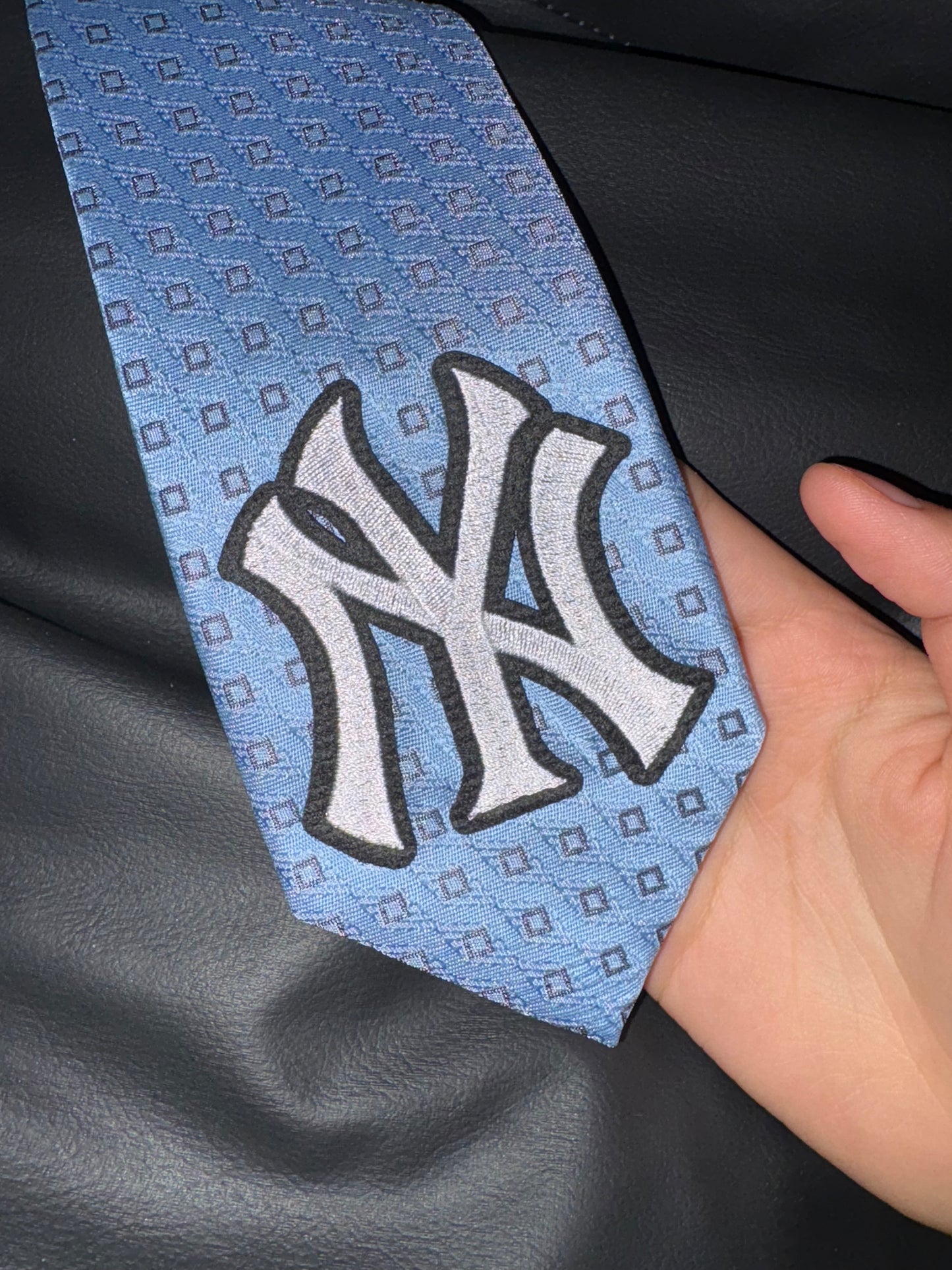 Handmade vintage mlb newyankee tie