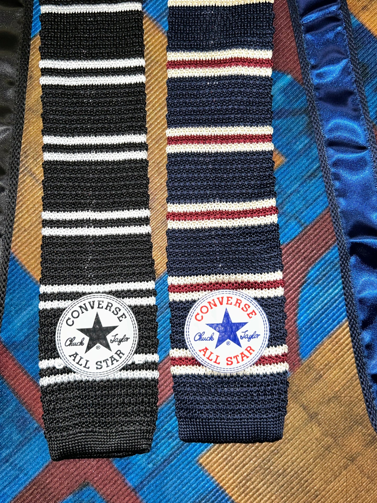 handmade converse tie