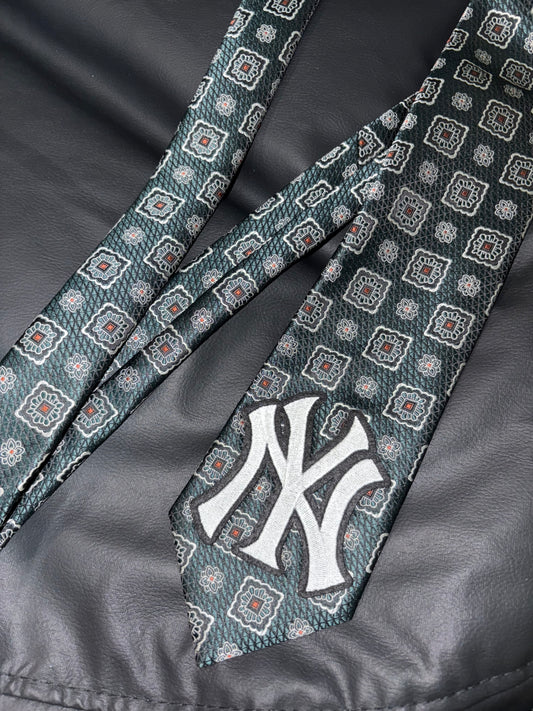 handmade vintage mlb newyankee tie