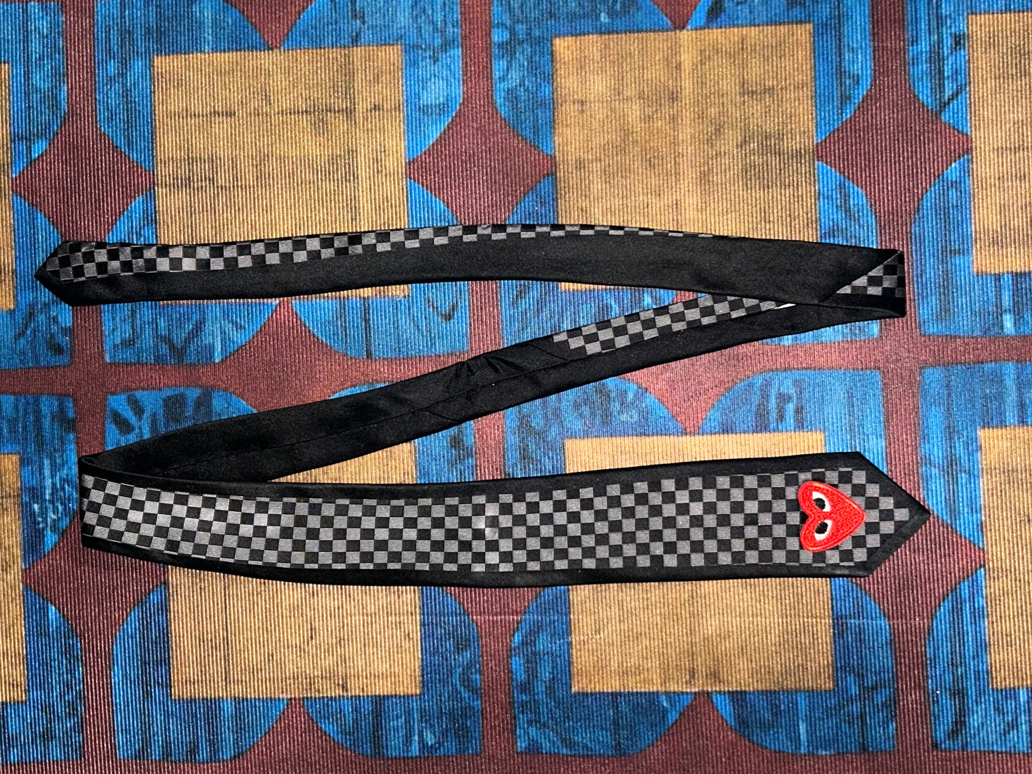 handmade vintage Rei Kawakubo tie