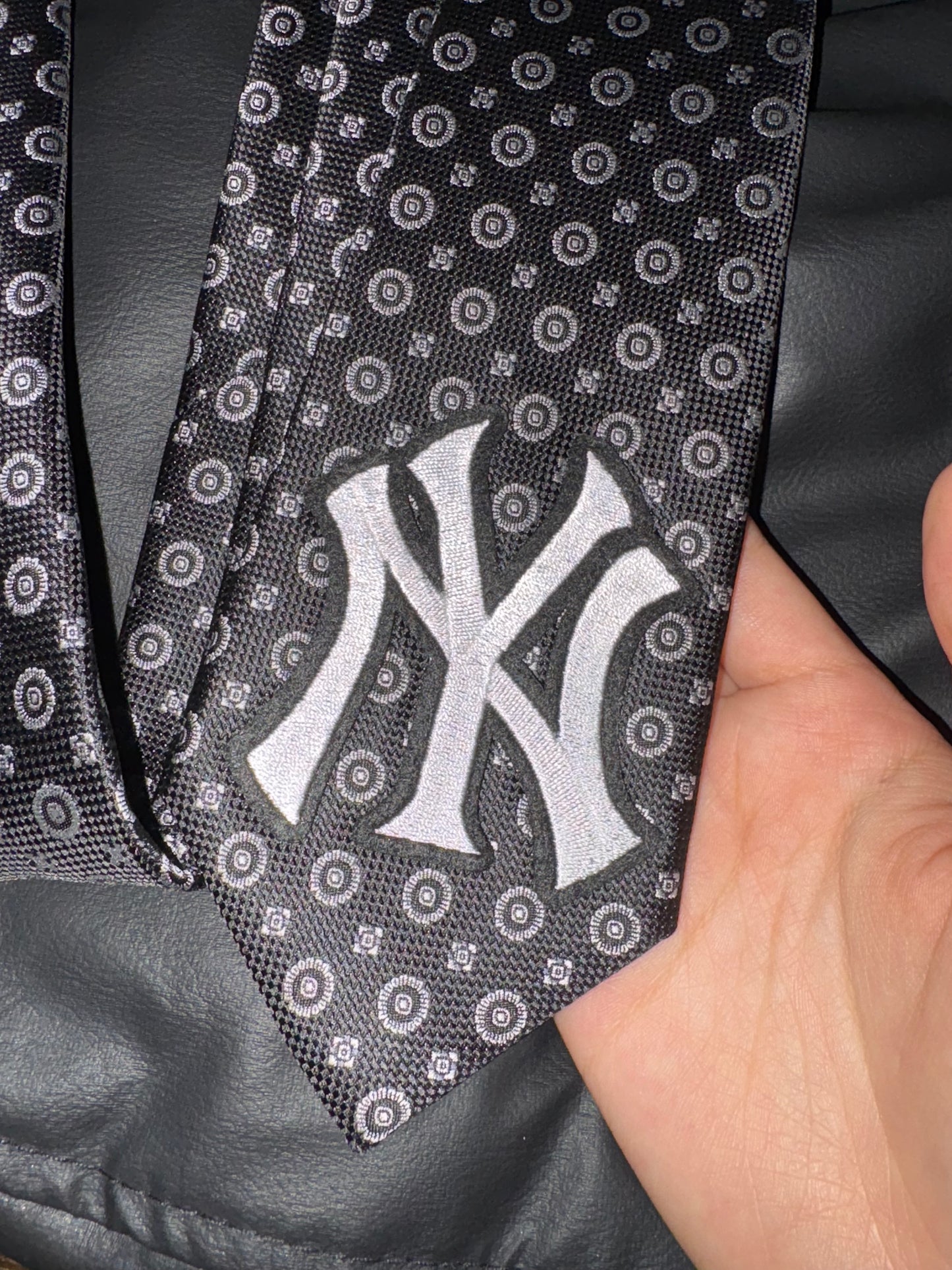 Handmade vintage mlb newyankee tie