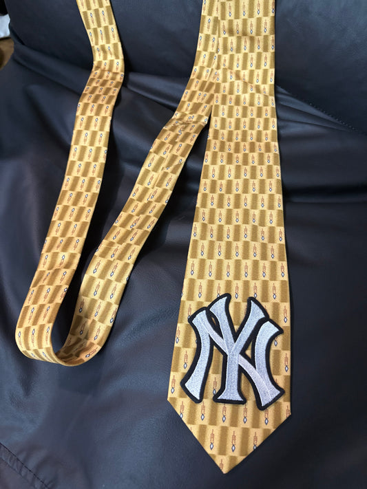 Handmade vintage mlb newyankee tie