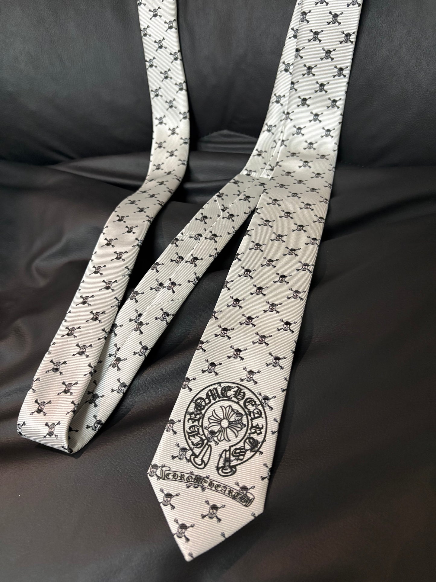 Handmade vintage chromeheart tie