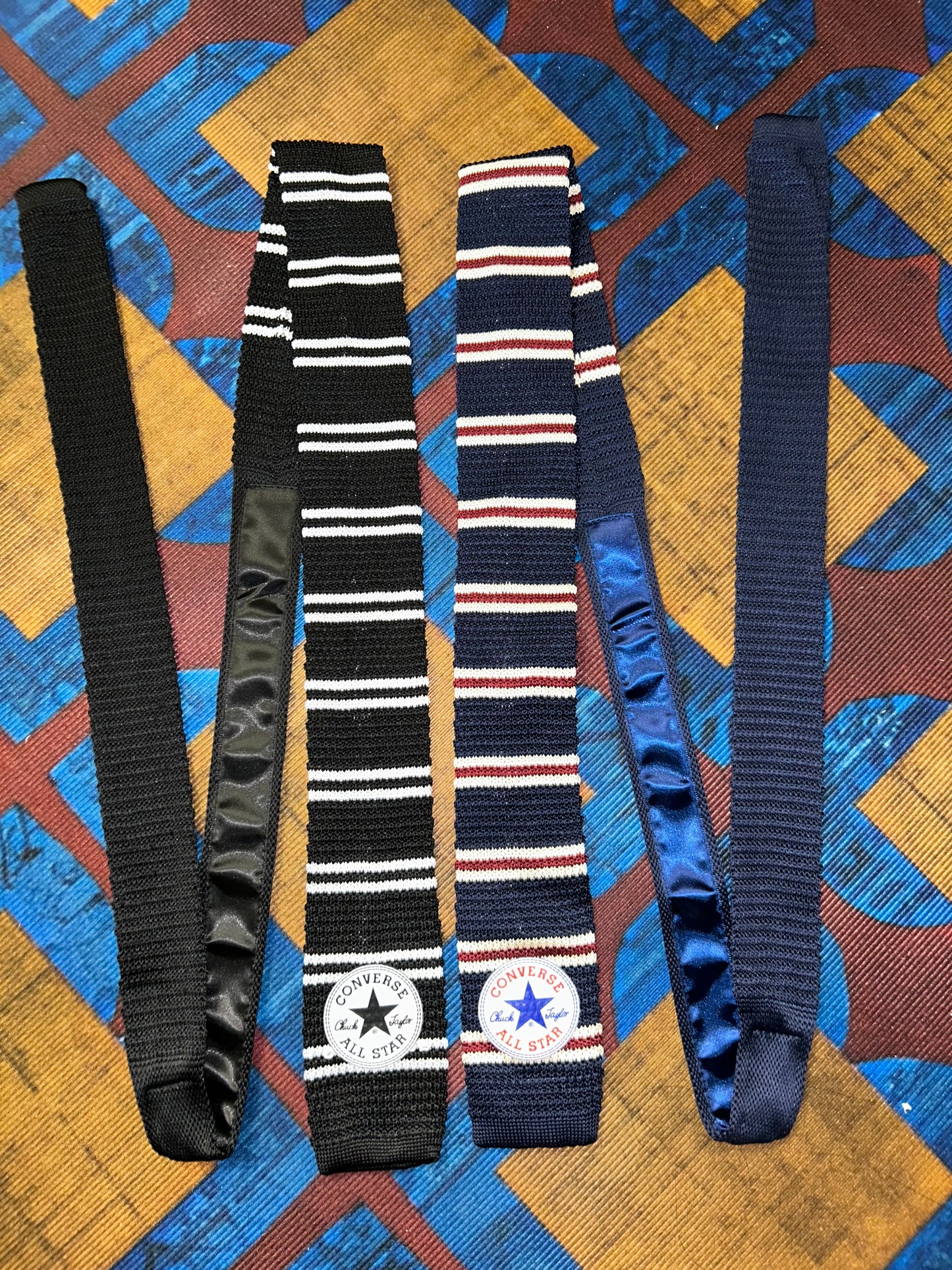 handmade converse tie