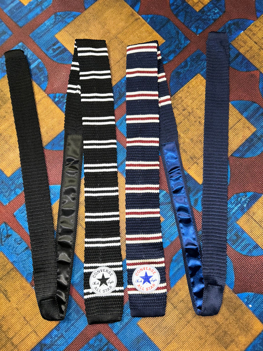 handmade converse tie